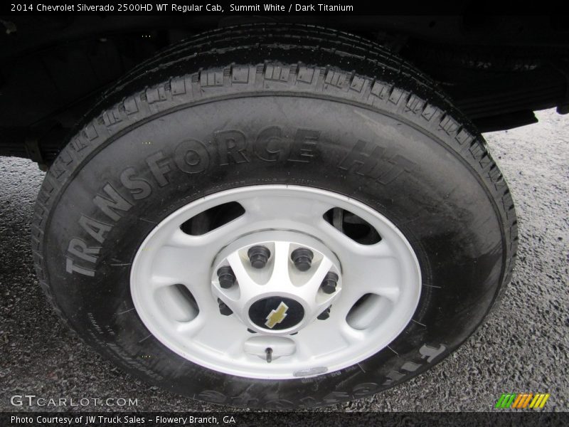 Summit White / Dark Titanium 2014 Chevrolet Silverado 2500HD WT Regular Cab