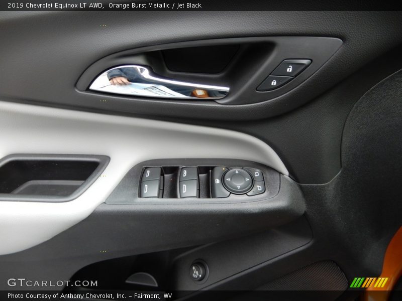Orange Burst Metallic / Jet Black 2019 Chevrolet Equinox LT AWD
