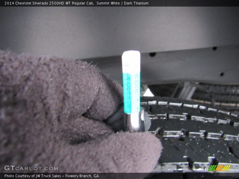 Summit White / Dark Titanium 2014 Chevrolet Silverado 2500HD WT Regular Cab