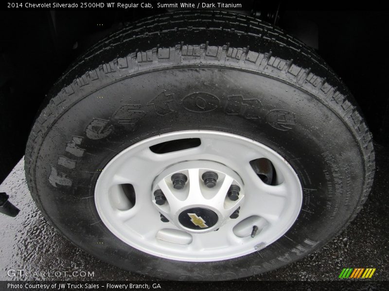 Summit White / Dark Titanium 2014 Chevrolet Silverado 2500HD WT Regular Cab