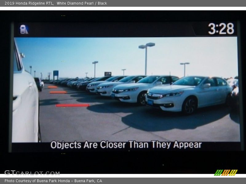 White Diamond Pearl / Black 2019 Honda Ridgeline RTL