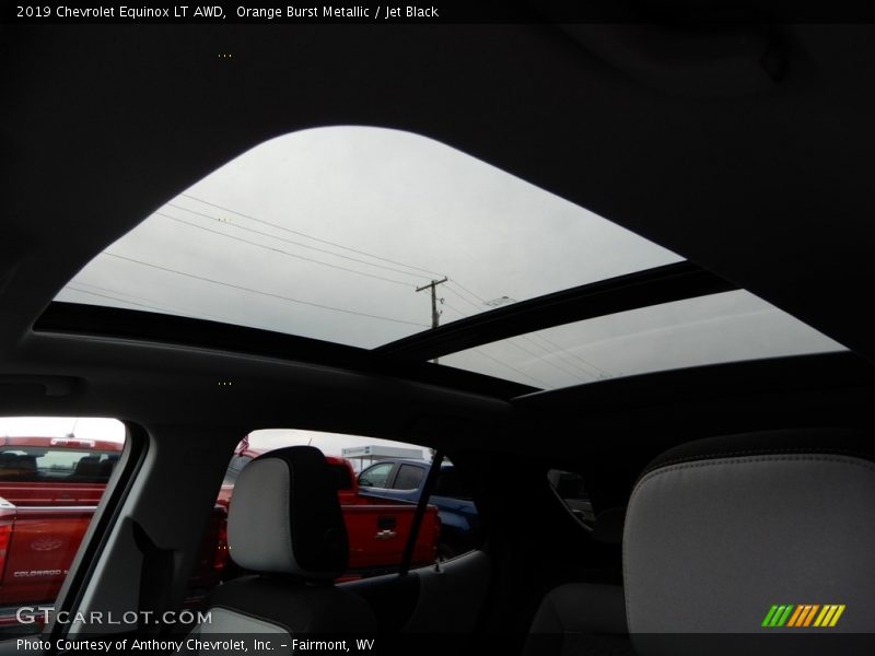 Orange Burst Metallic / Jet Black 2019 Chevrolet Equinox LT AWD