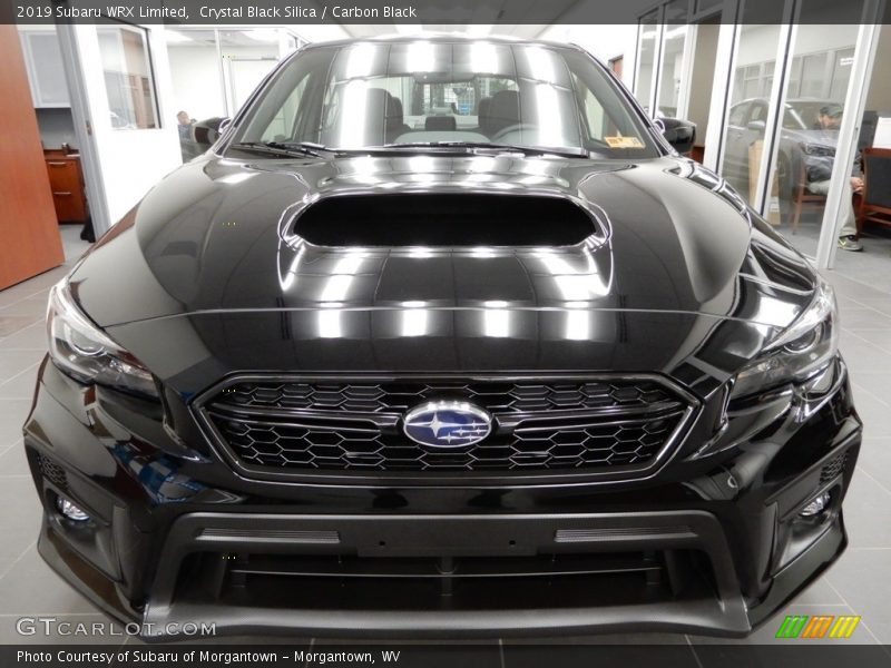 Crystal Black Silica / Carbon Black 2019 Subaru WRX Limited