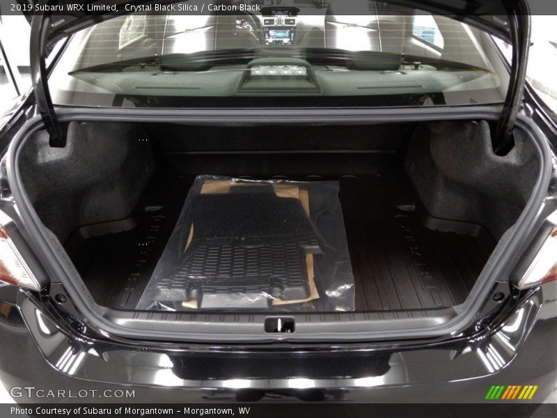 Crystal Black Silica / Carbon Black 2019 Subaru WRX Limited