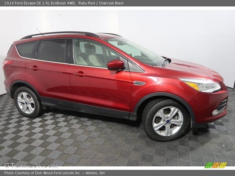 Ruby Red / Charcoal Black 2014 Ford Escape SE 1.6L EcoBoost 4WD