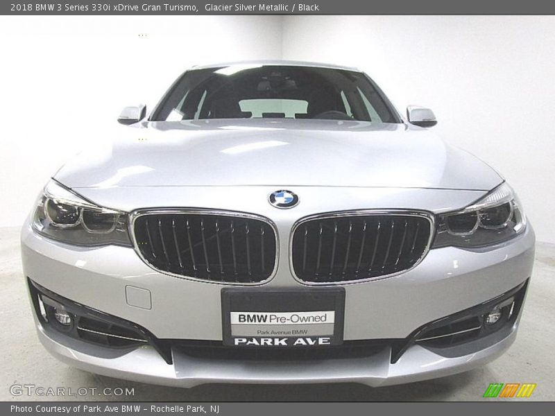 Glacier Silver Metallic / Black 2018 BMW 3 Series 330i xDrive Gran Turismo