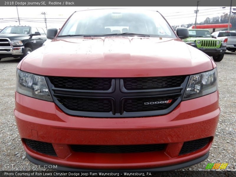 Redline / Black 2018 Dodge Journey SE