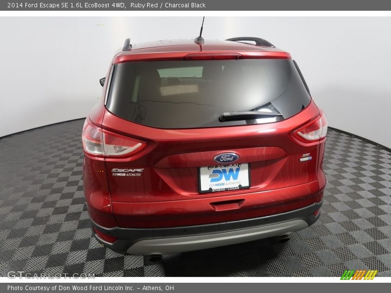 Ruby Red / Charcoal Black 2014 Ford Escape SE 1.6L EcoBoost 4WD