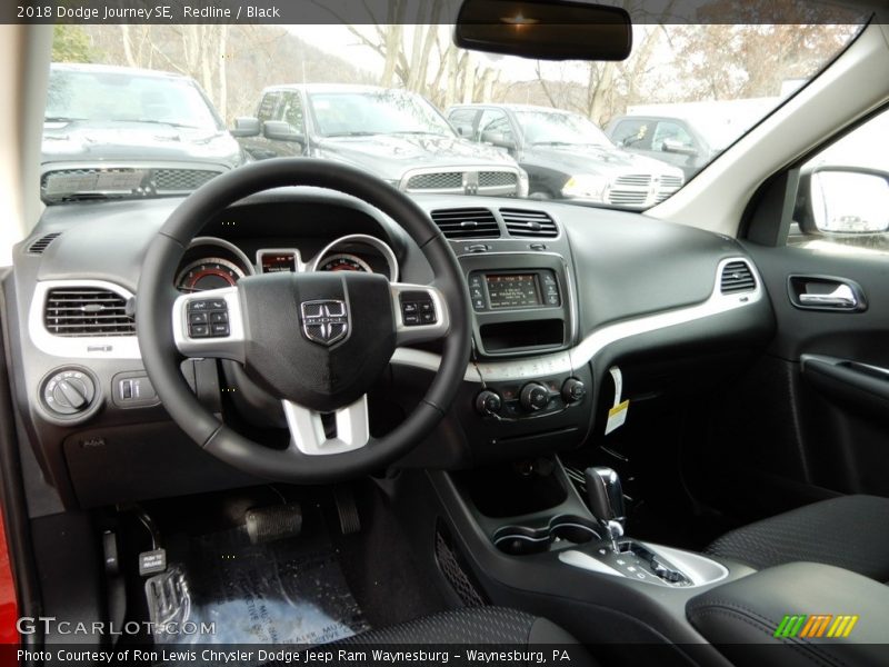 Redline / Black 2018 Dodge Journey SE