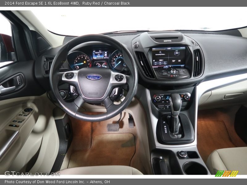 Ruby Red / Charcoal Black 2014 Ford Escape SE 1.6L EcoBoost 4WD