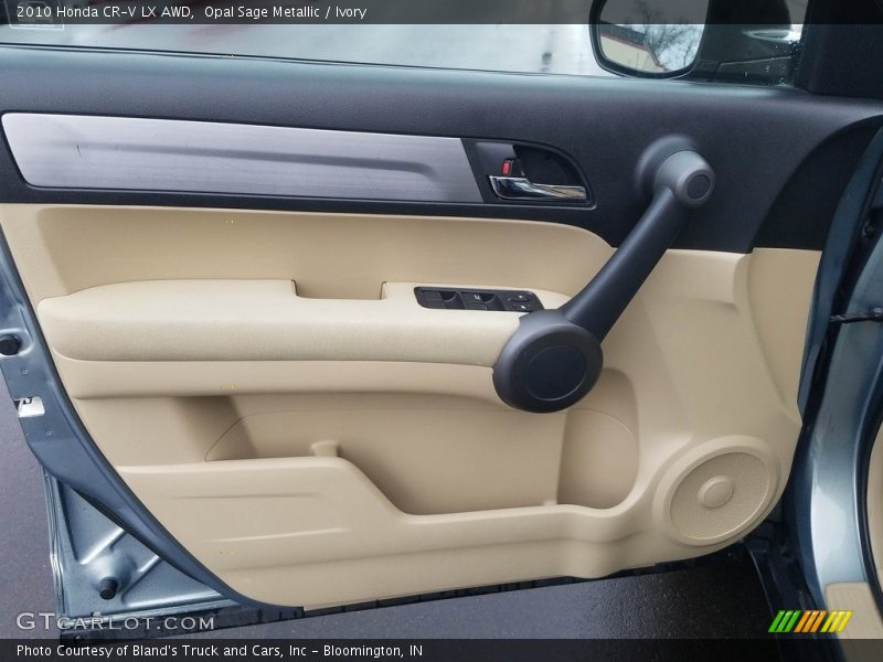 Opal Sage Metallic / Ivory 2010 Honda CR-V LX AWD