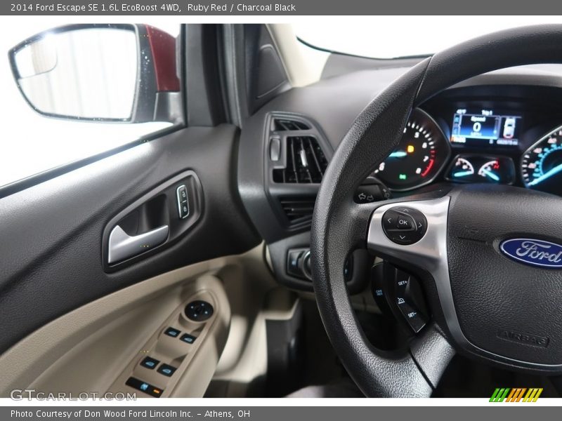 Ruby Red / Charcoal Black 2014 Ford Escape SE 1.6L EcoBoost 4WD