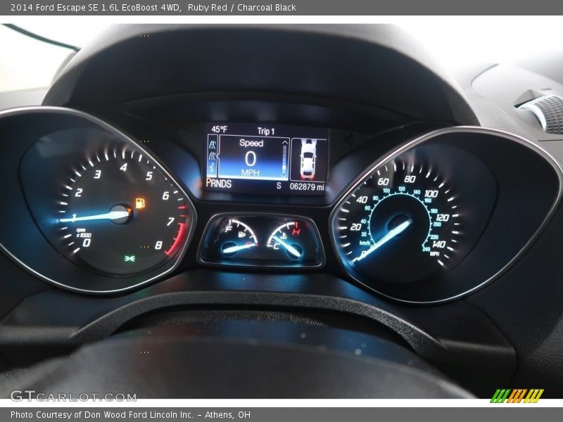 Ruby Red / Charcoal Black 2014 Ford Escape SE 1.6L EcoBoost 4WD