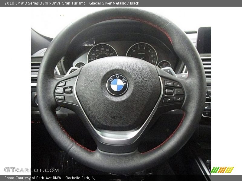 Glacier Silver Metallic / Black 2018 BMW 3 Series 330i xDrive Gran Turismo