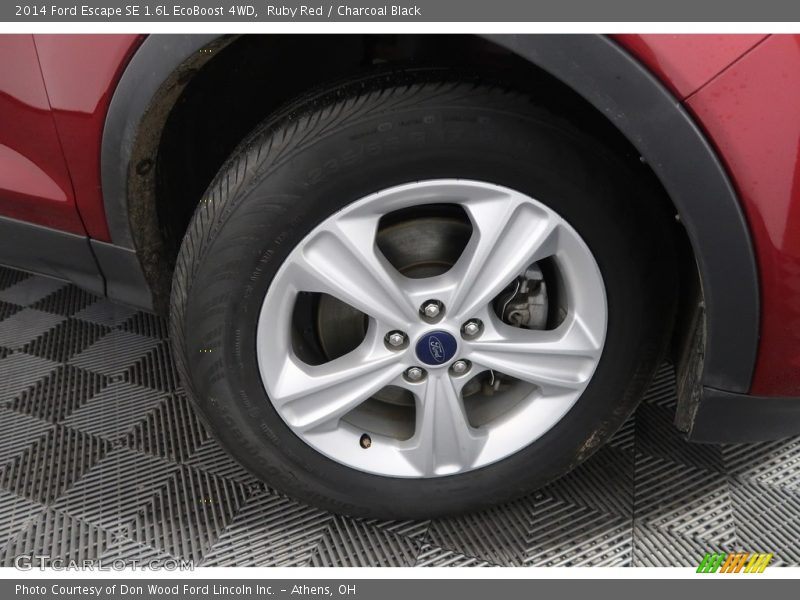 Ruby Red / Charcoal Black 2014 Ford Escape SE 1.6L EcoBoost 4WD