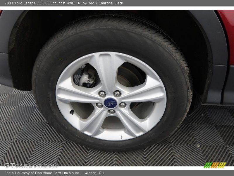 Ruby Red / Charcoal Black 2014 Ford Escape SE 1.6L EcoBoost 4WD