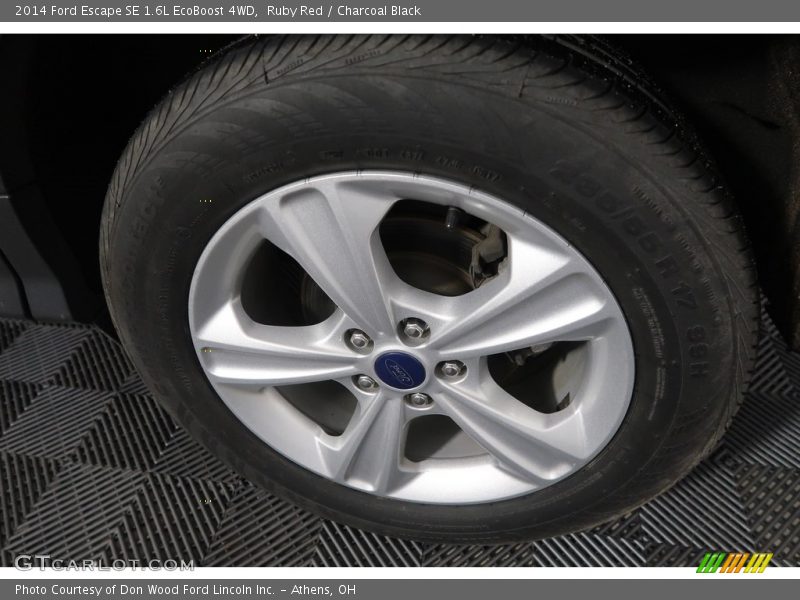 Ruby Red / Charcoal Black 2014 Ford Escape SE 1.6L EcoBoost 4WD