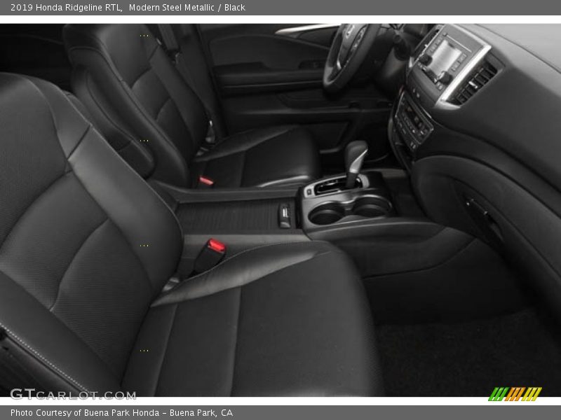 Modern Steel Metallic / Black 2019 Honda Ridgeline RTL