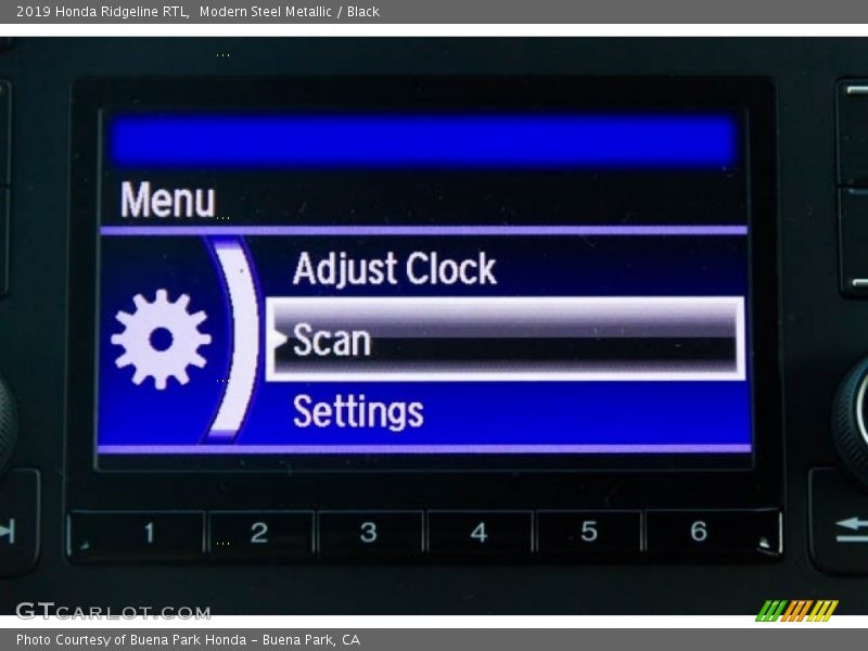 Modern Steel Metallic / Black 2019 Honda Ridgeline RTL