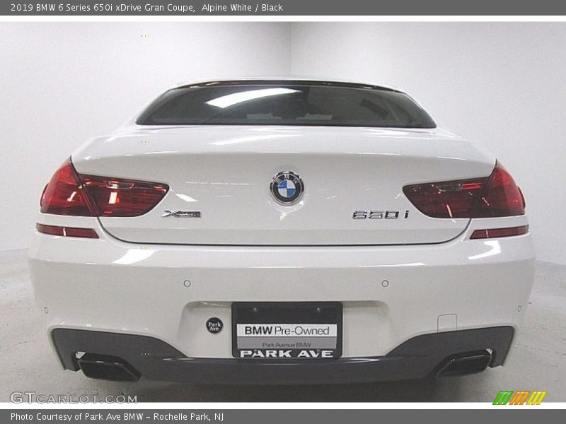 Alpine White / Black 2019 BMW 6 Series 650i xDrive Gran Coupe