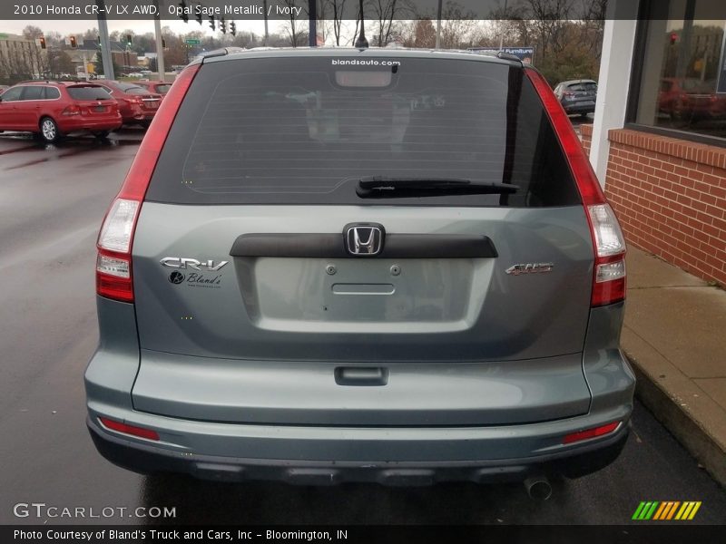 Opal Sage Metallic / Ivory 2010 Honda CR-V LX AWD