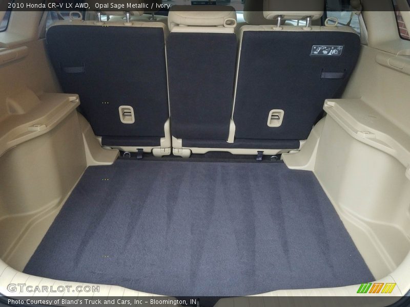 Opal Sage Metallic / Ivory 2010 Honda CR-V LX AWD