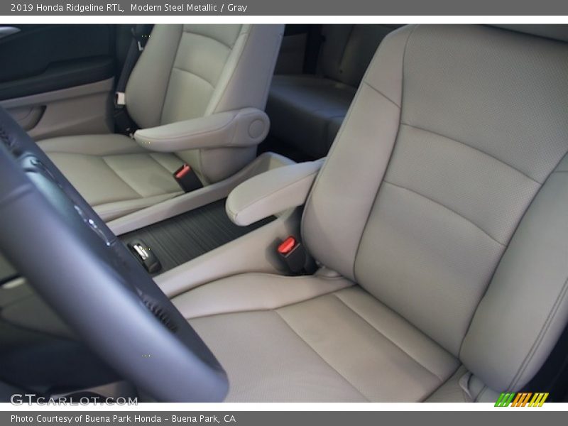 Modern Steel Metallic / Gray 2019 Honda Ridgeline RTL