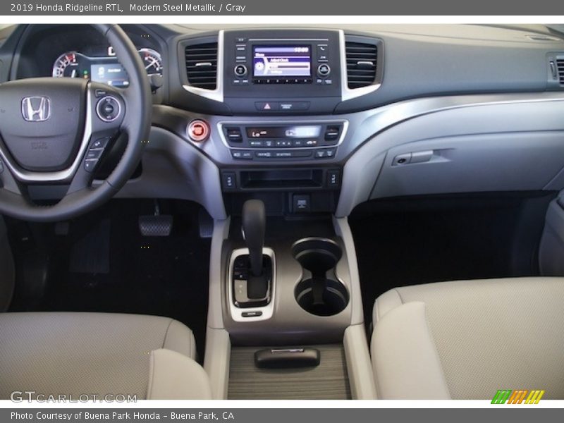 Modern Steel Metallic / Gray 2019 Honda Ridgeline RTL