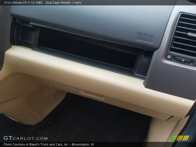 Opal Sage Metallic / Ivory 2010 Honda CR-V LX AWD