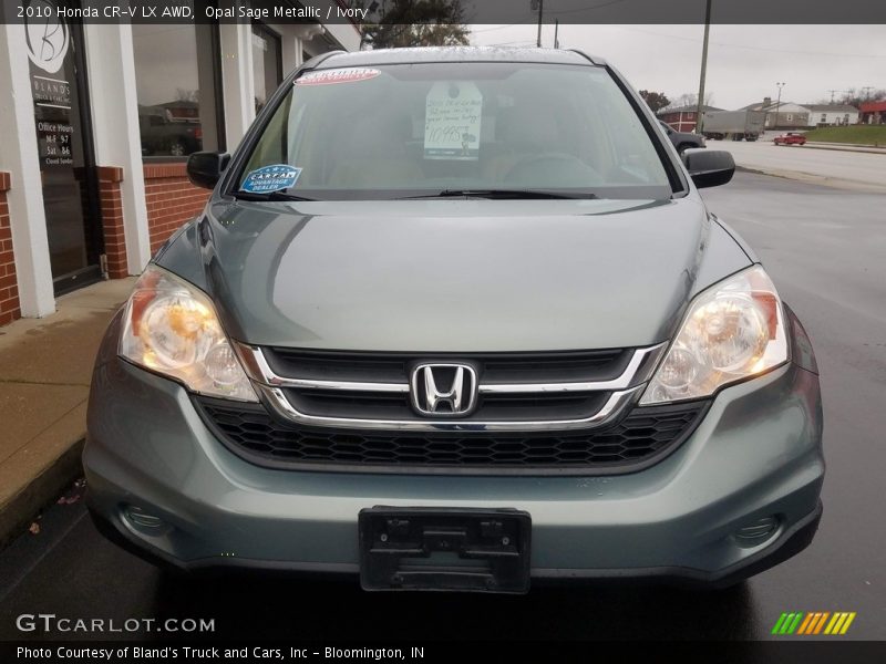 Opal Sage Metallic / Ivory 2010 Honda CR-V LX AWD