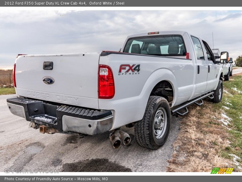 Oxford White / Steel 2012 Ford F350 Super Duty XL Crew Cab 4x4