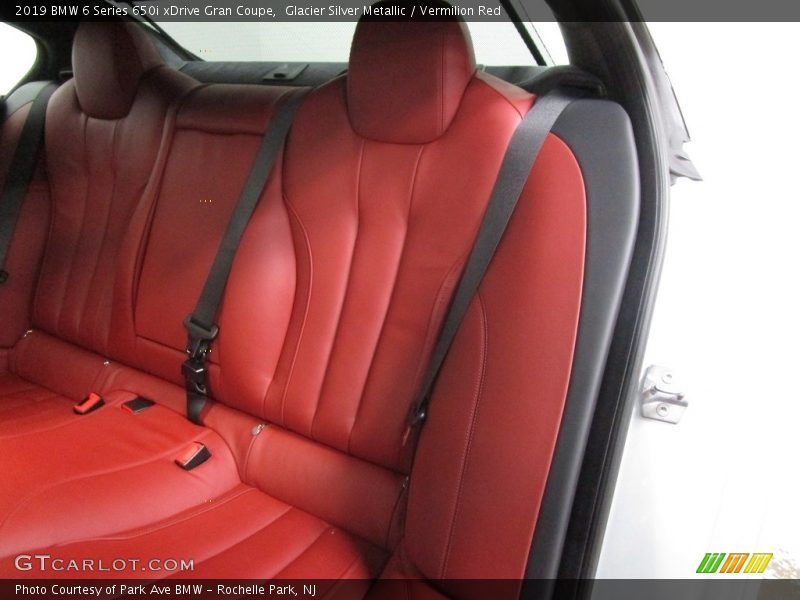 Rear Seat of 2019 6 Series 650i xDrive Gran Coupe