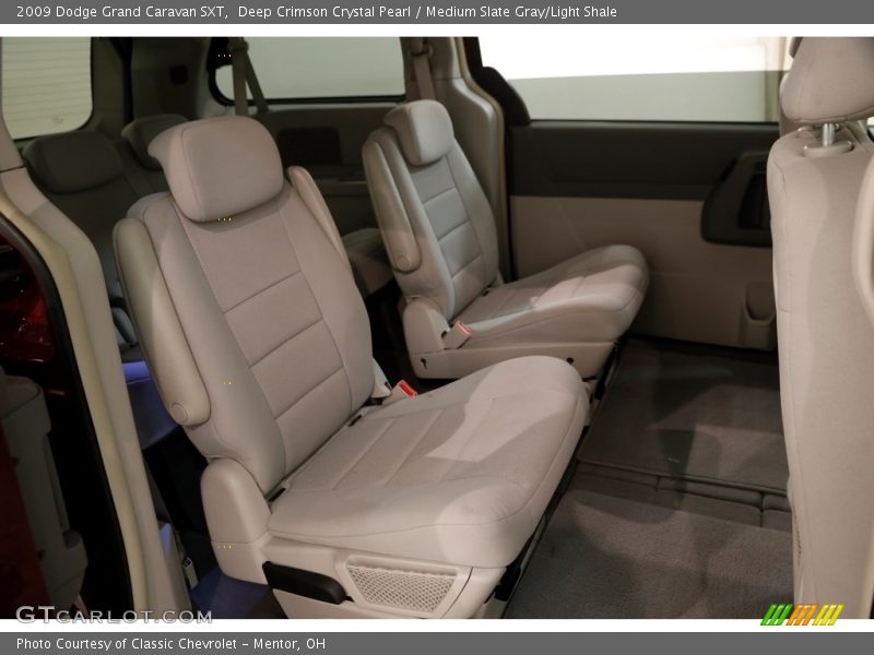 Deep Crimson Crystal Pearl / Medium Slate Gray/Light Shale 2009 Dodge Grand Caravan SXT