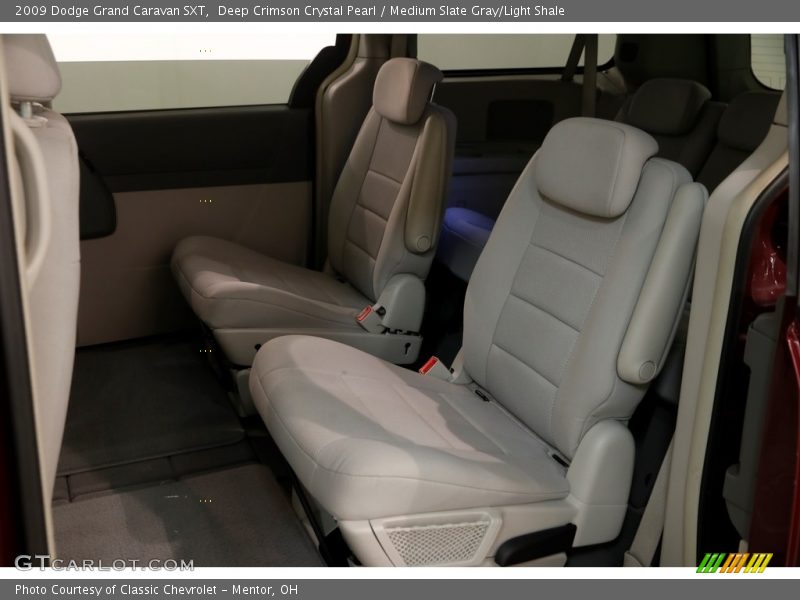 Deep Crimson Crystal Pearl / Medium Slate Gray/Light Shale 2009 Dodge Grand Caravan SXT