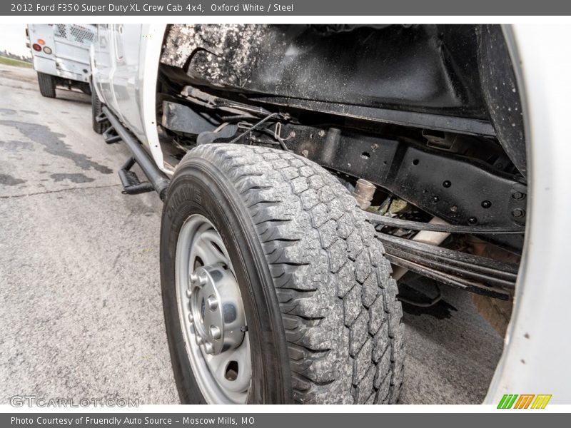 Oxford White / Steel 2012 Ford F350 Super Duty XL Crew Cab 4x4