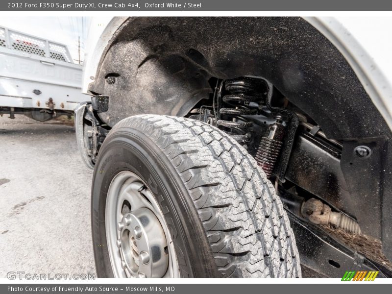 Oxford White / Steel 2012 Ford F350 Super Duty XL Crew Cab 4x4