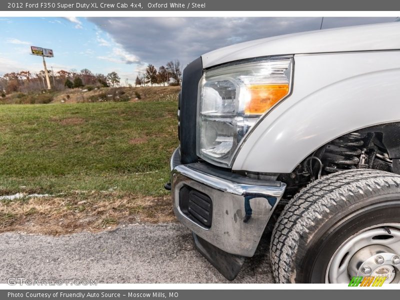 Oxford White / Steel 2012 Ford F350 Super Duty XL Crew Cab 4x4