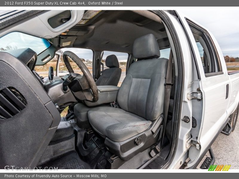 Oxford White / Steel 2012 Ford F350 Super Duty XL Crew Cab 4x4