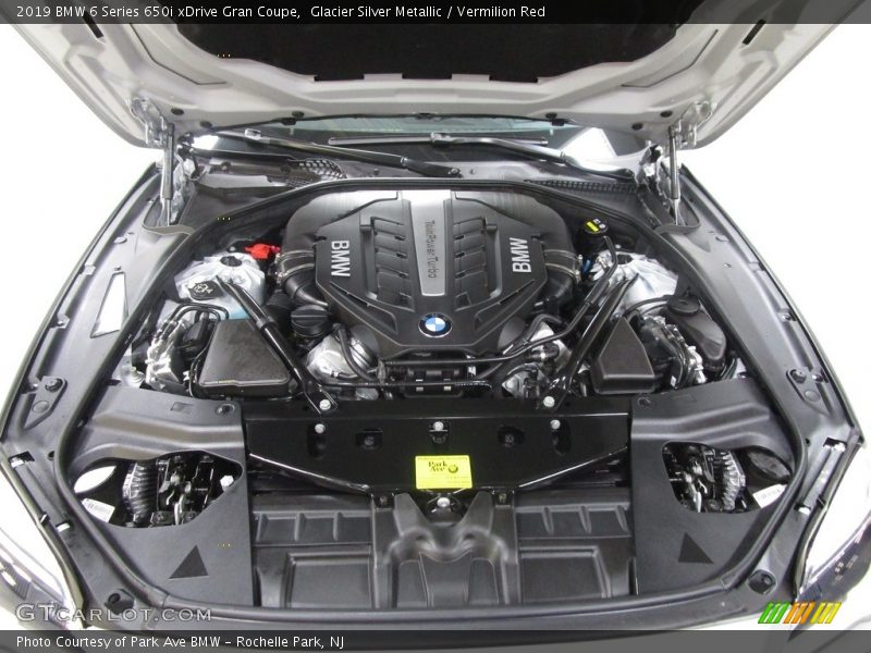  2019 6 Series 650i xDrive Gran Coupe Engine - 4.4 Liter DI TwinPower Turbocharged DOHC 32-Valve VVT V8
