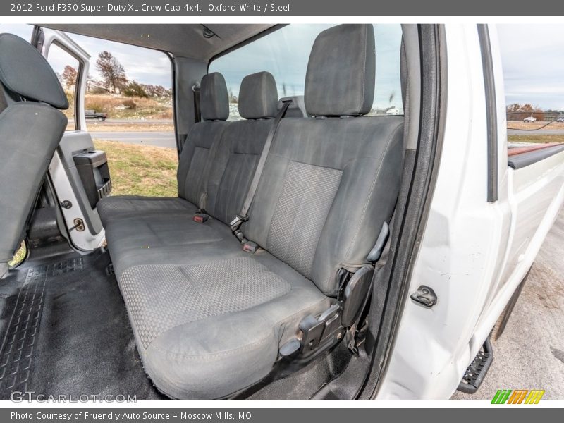Oxford White / Steel 2012 Ford F350 Super Duty XL Crew Cab 4x4