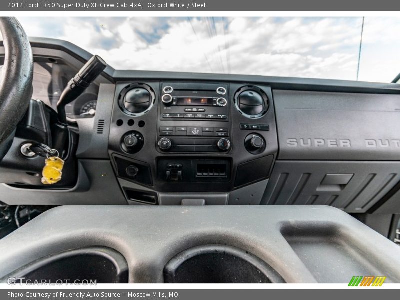 Oxford White / Steel 2012 Ford F350 Super Duty XL Crew Cab 4x4