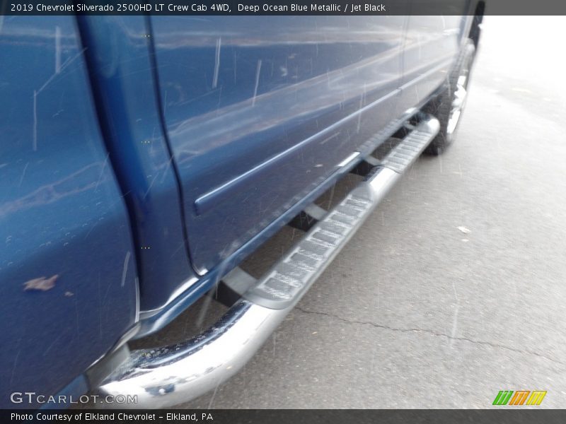 Deep Ocean Blue Metallic / Jet Black 2019 Chevrolet Silverado 2500HD LT Crew Cab 4WD