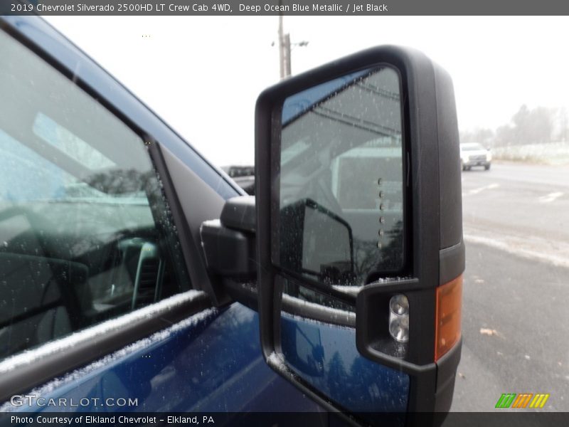 Deep Ocean Blue Metallic / Jet Black 2019 Chevrolet Silverado 2500HD LT Crew Cab 4WD