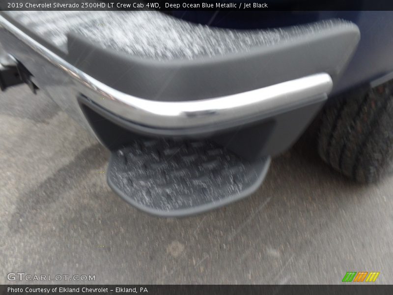 Deep Ocean Blue Metallic / Jet Black 2019 Chevrolet Silverado 2500HD LT Crew Cab 4WD