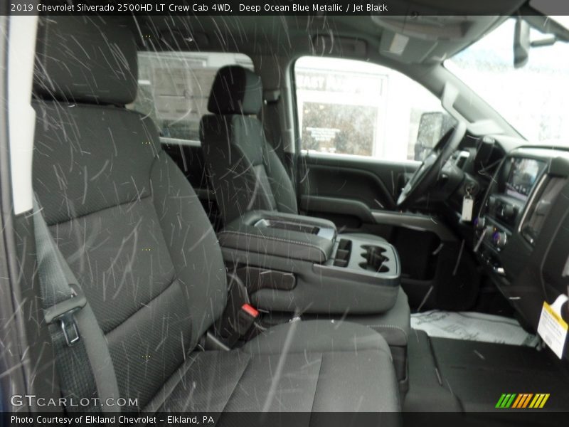 Deep Ocean Blue Metallic / Jet Black 2019 Chevrolet Silverado 2500HD LT Crew Cab 4WD