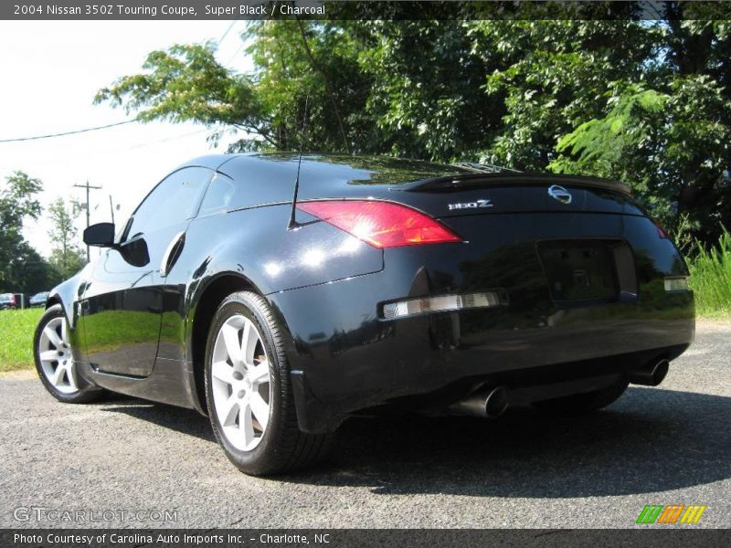 Super Black / Charcoal 2004 Nissan 350Z Touring Coupe
