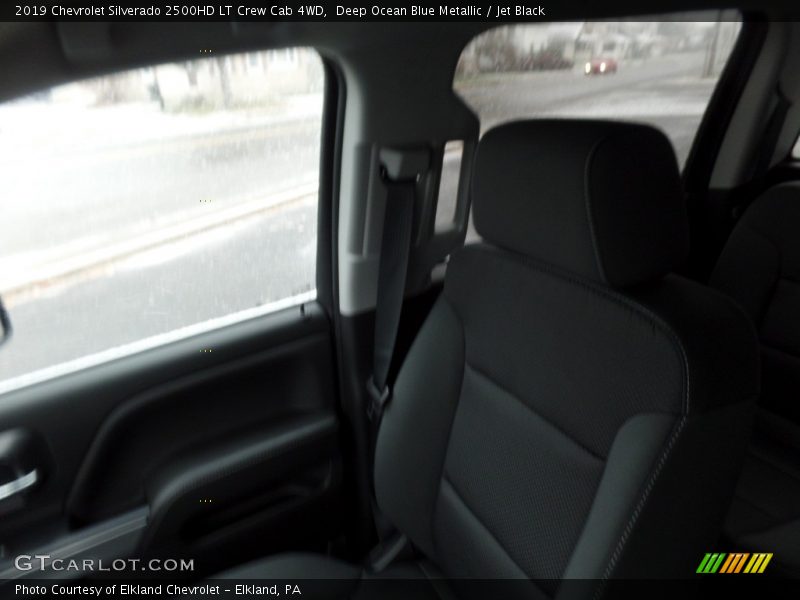 Deep Ocean Blue Metallic / Jet Black 2019 Chevrolet Silverado 2500HD LT Crew Cab 4WD