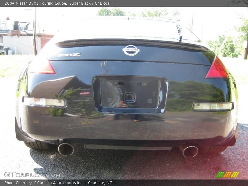 Super Black / Charcoal 2004 Nissan 350Z Touring Coupe