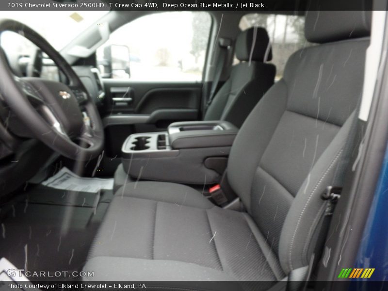 Deep Ocean Blue Metallic / Jet Black 2019 Chevrolet Silverado 2500HD LT Crew Cab 4WD