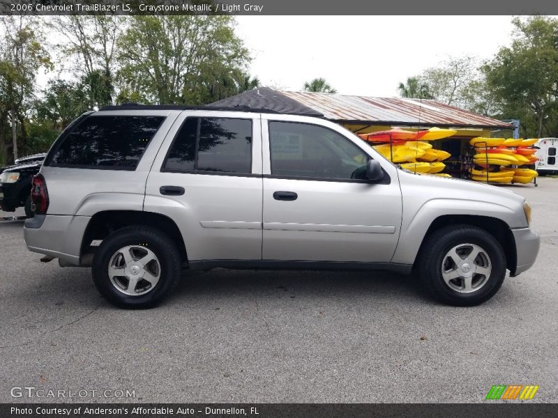 Graystone Metallic / Light Gray 2006 Chevrolet TrailBlazer LS